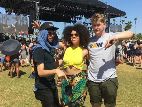 Angelique op Coachella