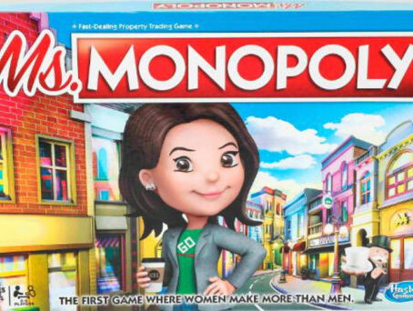 In de nieuwe Monopoly beginnen de vrouwen met een financiële voorsprong