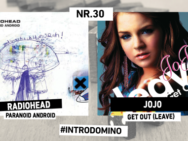 INTRODOMINO: Radiohead - Paranoid Android & JoJo - (Leave) Get out