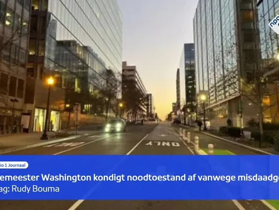 Noodtoestand in Washington DC afgekondigd wegens een golf van misdaad