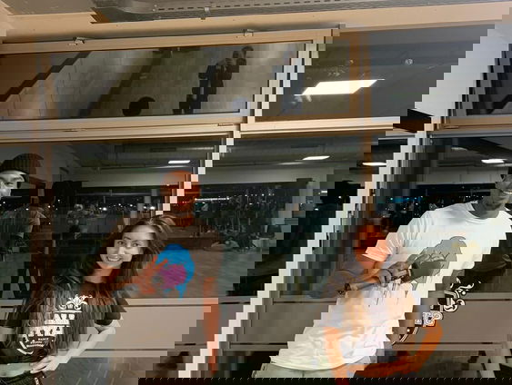 Shaquille volgt een dansles modern!