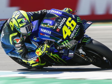 Valentino Rossi stelt teleur in TT