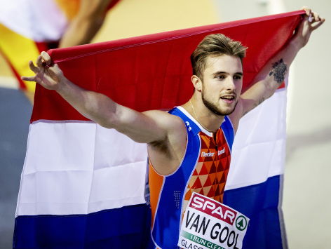 Atleet Van Gool geniet van onverwachte medaille