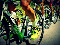 Ga je harder fietsen als je de koploper in zicht krijgt?