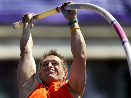 Sportterugblik: Het eerste Nederlandse WK-atletiekgoud: Rens Blom