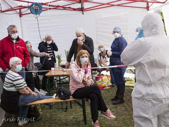 Hoffotograaf Rode Kruis van rampgebieden wereldwijd naar coronacrisis in Nederland