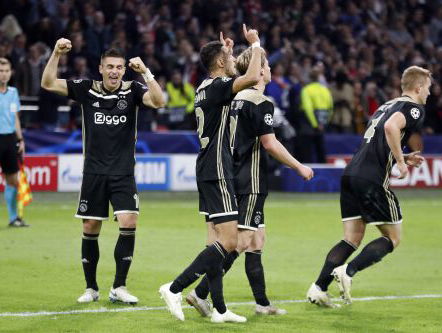 Hoogtepunten Ajax-Benfica