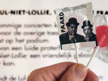 Mond dicht en genieten!