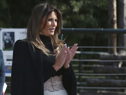 Melania: waar ben ik?
