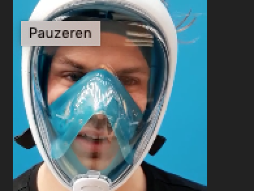 Makers van snorkelmasker tegen corona zoeken filters