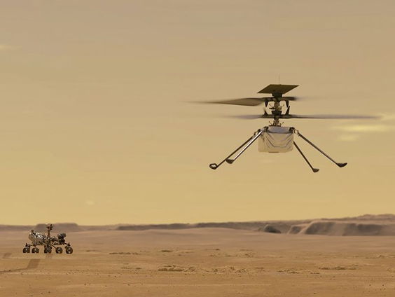 Vliegen op Mars. Cool. Maar waarom?