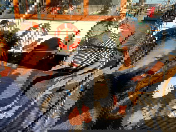 Extinction Rebellion-activist Pippi demonstreerde vandaag in Amsterdam