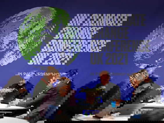 Klimaatgezanten bij klimaattop Glasgow