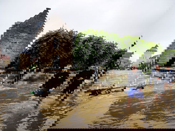 Vier maanden na de watersnood in Valkenburg: veel ondernemers zitten nog met tonnen aan schade