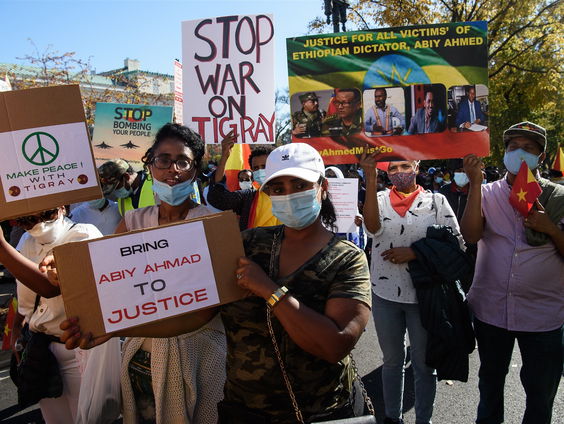 Ethiopiƫ op rand van burgeroorlog