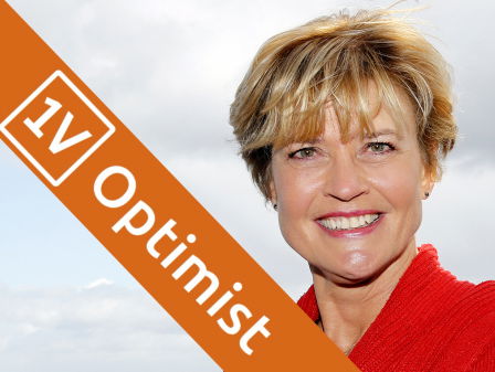 Optimist Olga Commandeur:'Blijf traplopen en vergroot je wereld'