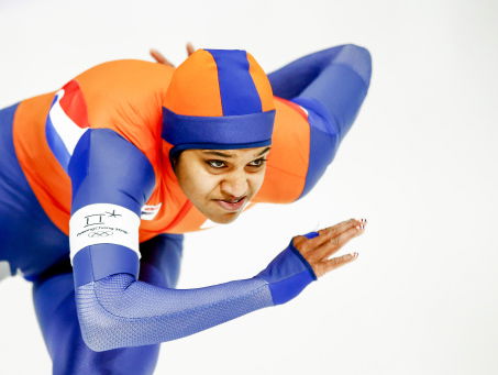 Topschaatster Anice Das zoekt haar biologische ouders in India