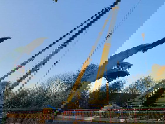 Berging ontspoorde metro begonnen