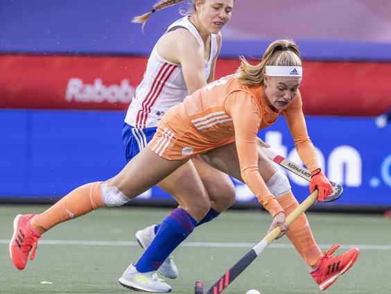 Hockeyster Pien Dicke brak in 2020 definitief door en droomt nu van de Olympische Spelen