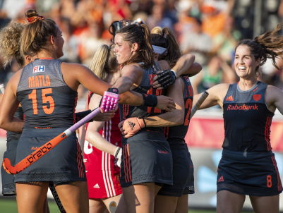 Hockeyvrouwen eenvoudig naar EK-finale