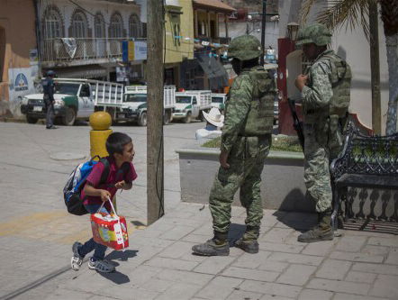 Mexico zet leger in tegen misdaad