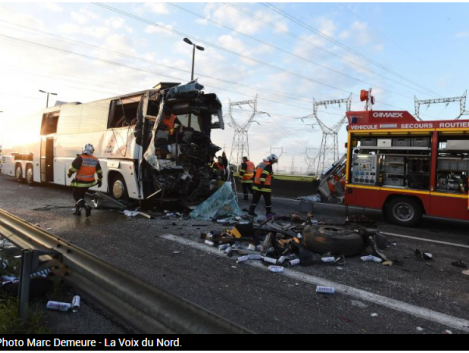 Ongeluk met Nederlandse scholieren in Frankrijk