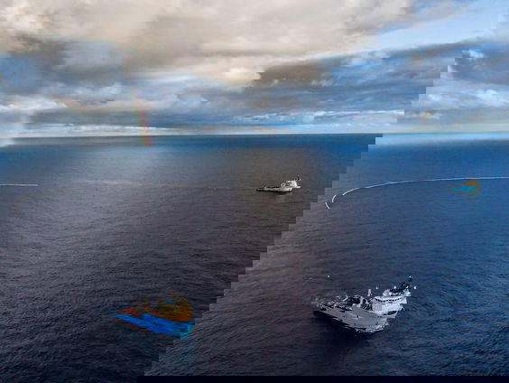 Technologie om plastic uit de zee te halen werkt