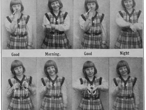 De geschiedenis van gebarentaal