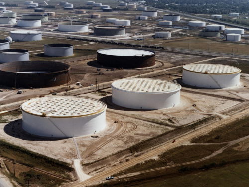 Amerikaanse olieprijs negatief