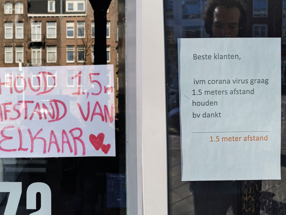 Wytze Hoogslag over 'I.v.m. het coronavirus'-A4'tjes