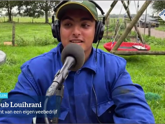 Ayoub droomt van eigen veebedrijf