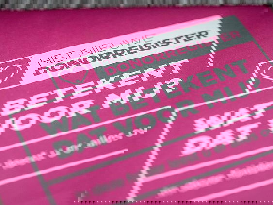 De invoering van de nieuwe donorwet