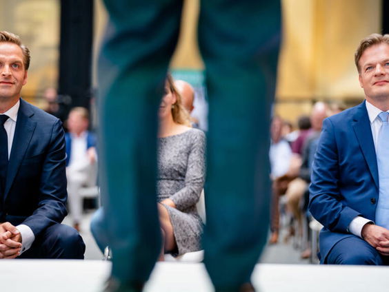 Omtzigt en De Jonge in debat