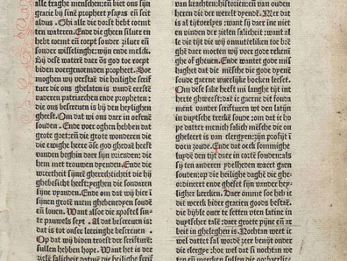 Taalschat: De Delftse Bijbel