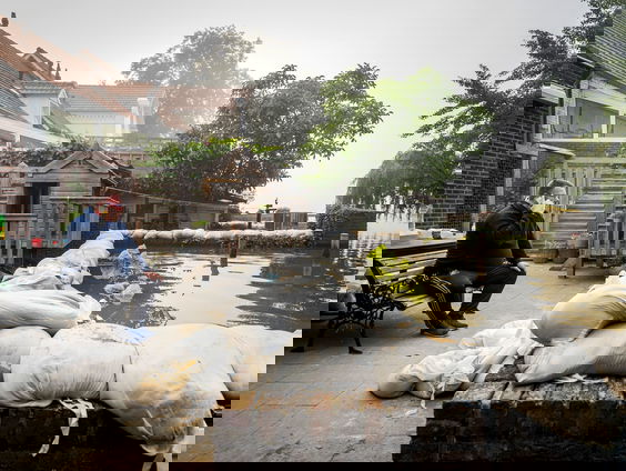 Overstromingen zijn gevolg van klimaatverandering