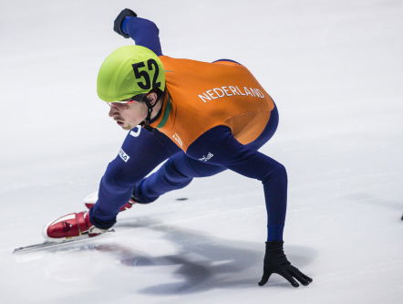 Shorttracker Freek van der Wart hoopt op de Spelen ondanks blessure