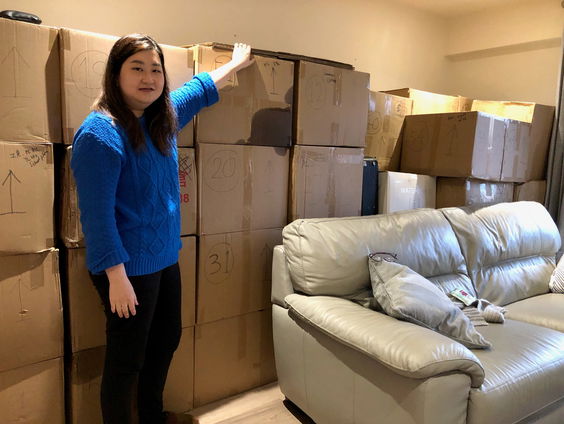 De trek van Hongkong naar Londen