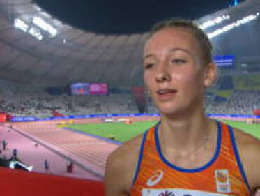 Geen sportieve of mentale horde is teveel voor atletiek-talent Femke Bol