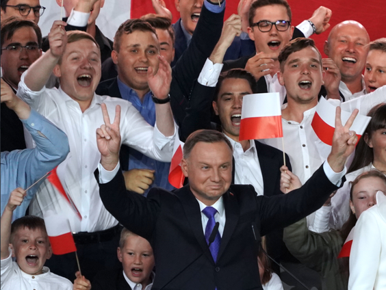 Verdeeldheid bij presidentsverkiezingen Polen