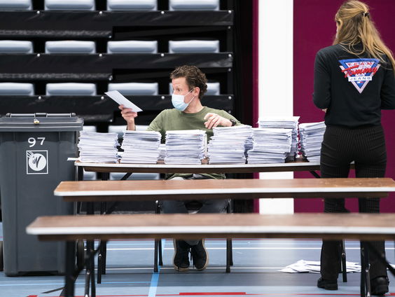 Ook het tellen begint