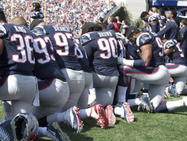 Michiel Vos over Amerikaanse knielende sporters