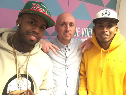 Glow in the dark shined ook in de studio!