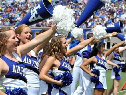 Leeft cheerleading in Europa?