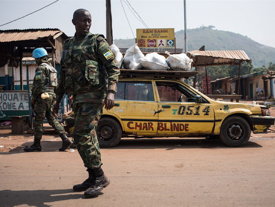 Honger en vluchtende mensen in CAR
