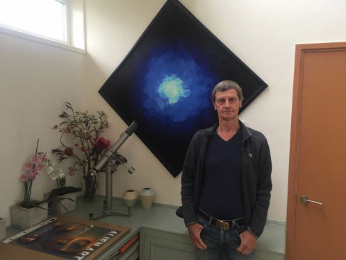 In de werkkamer van Vincent Icke