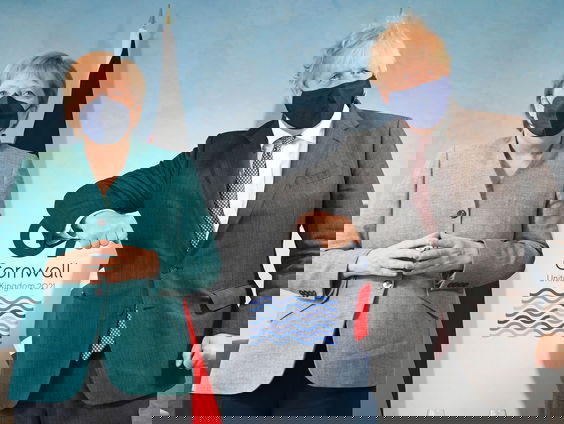 Engeland versus Duitsland & Johnson versus Merkel