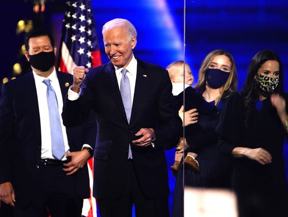 Biden wordt de 46e president van de Verenigde Staten van Amerika