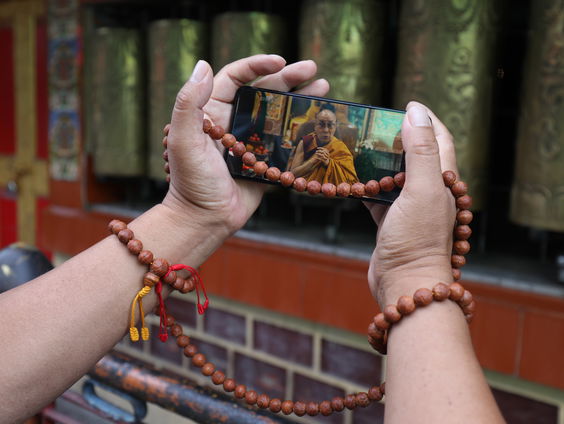 Mediteren op muziek met de Dalai Lama