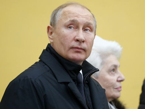 Japanners zijn verzot op de Poetinkalender