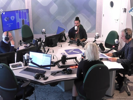 Ambassadeurs Elfie Tromp en Jaouad Alloul van de Week van het Nederlands